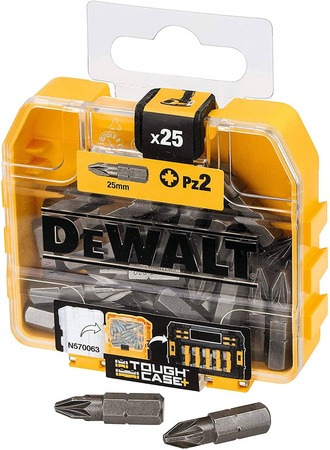 Zestaw bitów do wkrętarki 25szt. Pz2 25 mm DeWalt DT71521-QZ