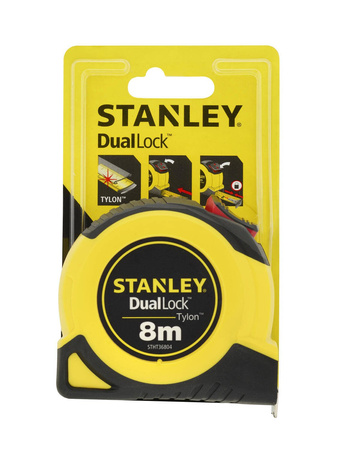 Taśma miernicza Stanley Tylon Dual Lock 8m x 25mm