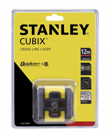Laser krzyżowy STANLEY Cubix 12m czerwony STHT77498-1