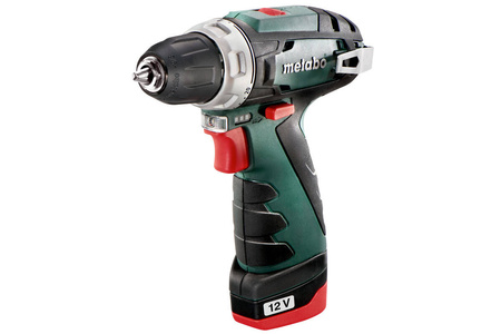Wiertarko-wkrętarka PowerMaxx BS + 2x2Ah 12V Metabo 600984000