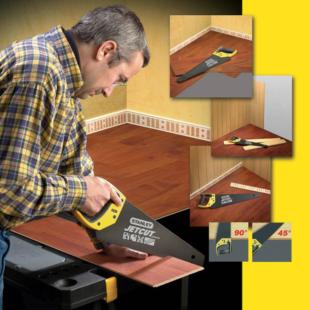 Piła płatnica Stanley laminator Jet-Cut 450mm 11 zębów/cal