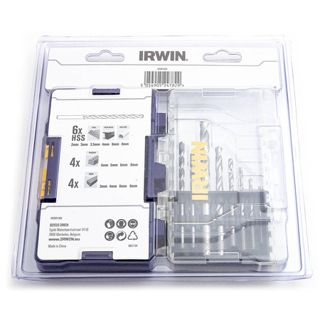 Irwin Zestaw 15 wierteł w kasecie modułowej