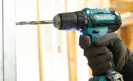 2-biegowa wiertarko-wkrętarka akumulatorowa Li-Ion 10mm Makita DF333DZ