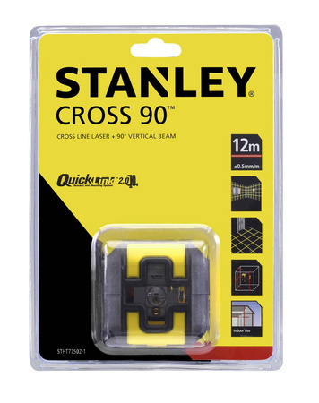 Laser krzyżowy samopoziomujący CROSS90 czerwony Stanley