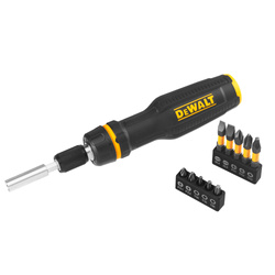 DeWALT WKRĘTAK GRZECHOTKOWY TELESKOPOWY Z 10 bitami  - DWHT68001-0