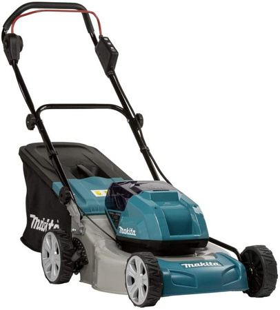 Akumulatorowa kosiarka 2 x 18V Li-ion szerokość koszenia 46cm Makita DLM460PT2