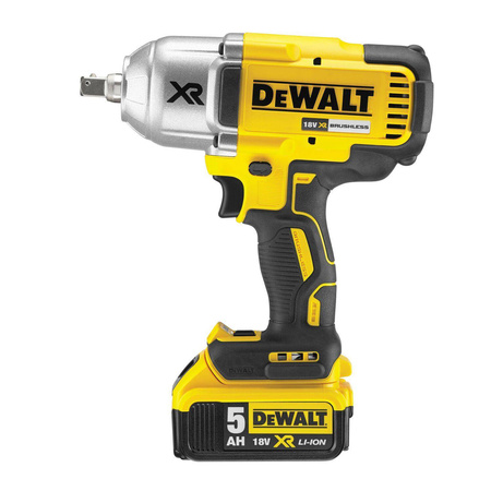 Klucz udarowy z wysokim momentem obrotowym 1/2" 18V XR 2x5.0Ah walizka DEWALT DCF899P2-QW