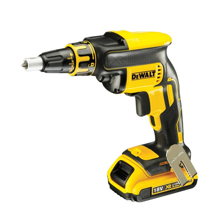 Wkrętarka do płyt G-K z silnikiem bezszczotkowym 18V XR Li-Ion 2x5Ah DeWalt DCF620P2K-QW