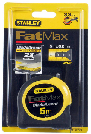 Taśma miernicza Stanley FatMax Blade Armor 5m x 32mm