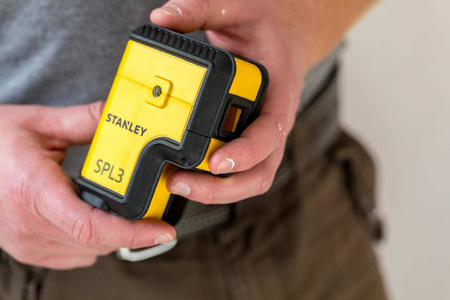 Laser 3-punktowy SPL3 zielony Stanley