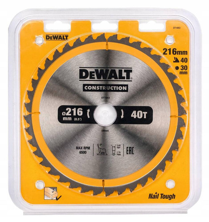 Tarcza do drewna DeWALT DT1953-QZ