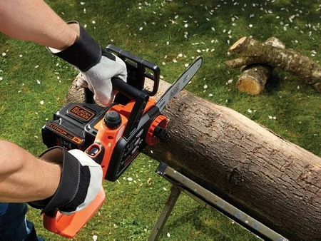 Akumulatorowa piła łańcuchowa 25cm 18V Li-Ion 1x2,0Ah Black+Decker GKC1825L20-QW