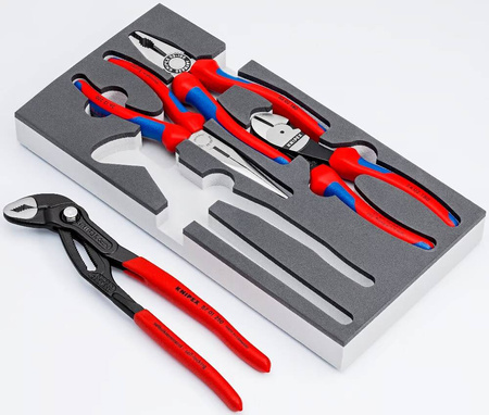Zestaw szczypiec We wkładce piankowej 4 części Knipex 002001V15