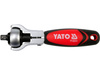 Grzechotka z głowicą obrotową do bitów i nasadek Yato YT-03311