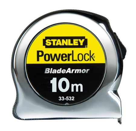 Taśma miernicza Stanley PowerLock BladeArmor 10m x 25mm