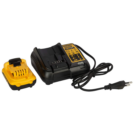Laser liniowy krzyżowy zielony 12V XR 3x360 1x2Ah DeWalt