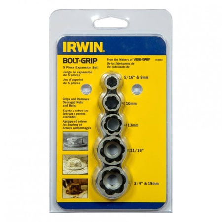 Irwin Bold-Grip Zestaw przedłużek 5-elementowy