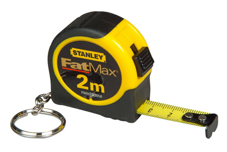 Taśma miernicza Stanley FatMax z brelokiem 2m x 13mm ekspozytor 36szt.