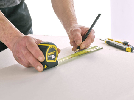 Taśma miernicza Stanley Tylon 8m x 25mm - karta