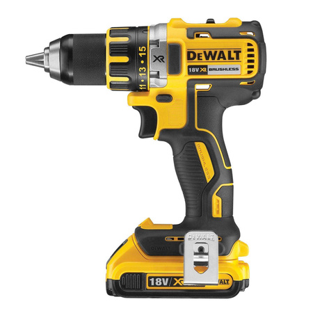 Wiertarko-wkrętarka bezszczotkowa 18V XR 2x2Ah 13mm DeWalt