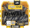 Zestaw bitów do wkrętarki 25szt. Pz2 25 mm DeWalt DT71521-QZ