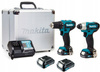 MAKITA CLX224X zestaw narzędzi akumulatorowych COMBO DF333D wiertarko-wkrętarka 30Nm + TD110D zakrętarka udarowa