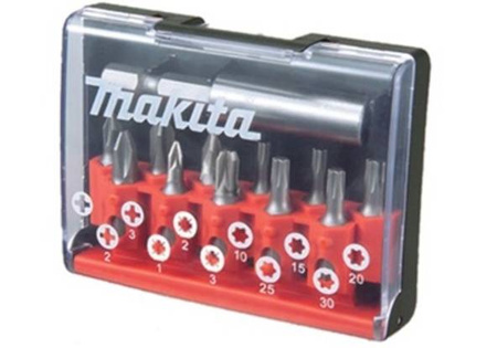Zestaw bitów PH PZ TORX z tuleją magnetyczną 12szt. Makita D-31083