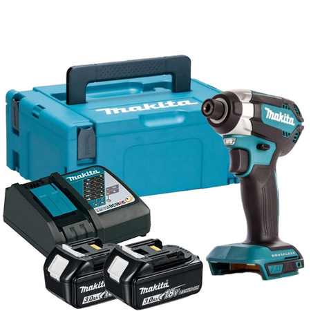Akumulatorowa udarowa wkrętarko-zakrętarka 1/4 18V 2x3Ah Makita DTD153RFJ