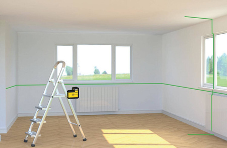 Laser płaszczyznowy CROSS360 zielony Stanley