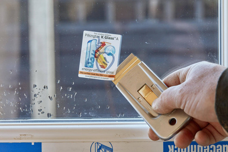 Skrobak do szkła Stanley z ostrzem 40 x 95mm 0-28-500