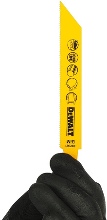 Brzeszczoty bimetalowe do pilarek szablowych do metalu 152mm. opak. 5 szt. DeWalt