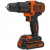 Akumulatorowa wiertarko-wkrętarka udarowa Black+Decker 18V Li-Ion 2x2,0Ah BDCHD18K1B2-QW