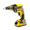 Wkrętarka do płyt G-K z silnikiem bezszczotkowym 18V XR Li-Ion 2x5Ah DeWalt DCF620P2K-QW