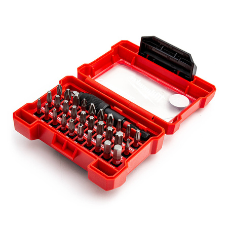 Zestaw bitów 32 szt. Shockwave Compact Cassette Milwaukee 4932464240