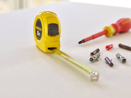 Taśma miernicza Stanley 5m x 19mm - karta