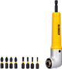Nasadka kątowa do wiercenia i wkręcania + 9 końcówek skrętnych EXTREME IMPACT Torsion 25mm DeWalt