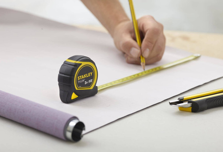 Taśma miernicza Stanley Tylon metryczno-calowa 3m/10ft x 12,7mm - karta