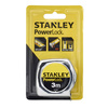 Taśma miernicza Stanley PowerLock chromowana obudowa 3m x 19mm - karta