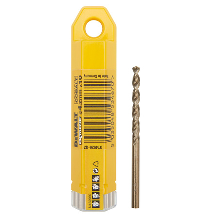 Wiertła HSS-Co Extreme, 4,2mm 10szt. DeWalt