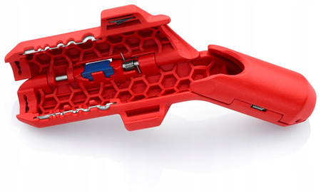 Uniwersalne narzędzie do ściągania izolacji wersja dla osób praworęcznych Knipex