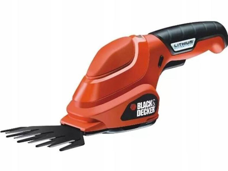 Akumulatorowe nożyce do trawy i żywopłotu Black & Decker GSBD700-QW