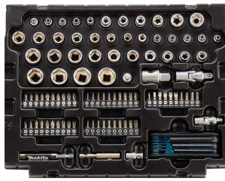 Zestaw narzędzi ręcznych Makita w walizce 120 szt. E-08713