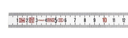 Miara składana Plastic 2 m 0-35-229