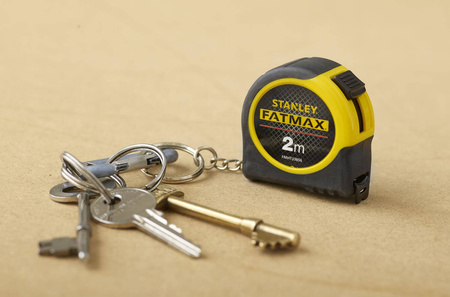Taśma miernicza Stanley FatMax z brelokiem 2m x 13mm ekspozytor 36szt.