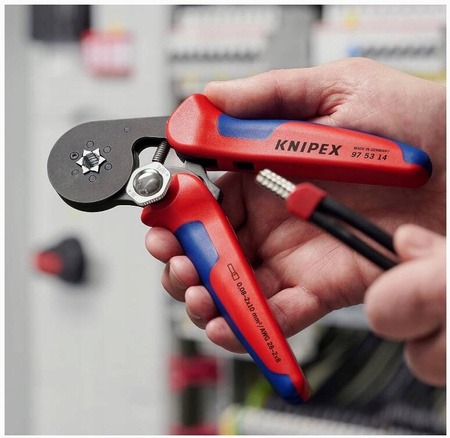 Szczypce do zaciskania tulejek Knipex 975314