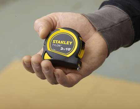 Taśma miernicza Stanley Tylon metryczno-calowa 3m/10ft x 12,7mm - karta