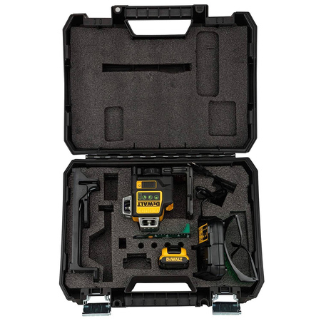 Laser liniowy krzyżowy zielony 12V XR 3x360 1x2Ah DeWalt