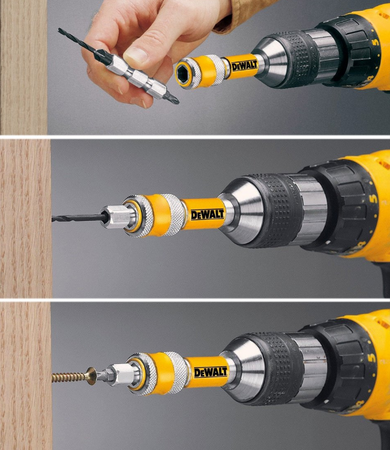 Zestaw wierteł z pogłębiaczami DeWalt DT7612-XJ