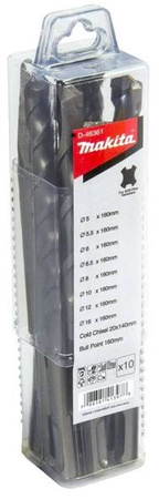 Zestaw dłut i wierteł SDS-PLUS 10szt. Makita D-46361
