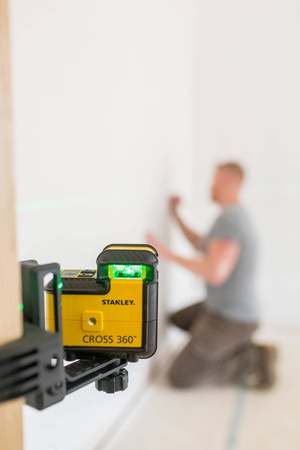 Laser płaszczyznowy CROSS360 zielony Stanley